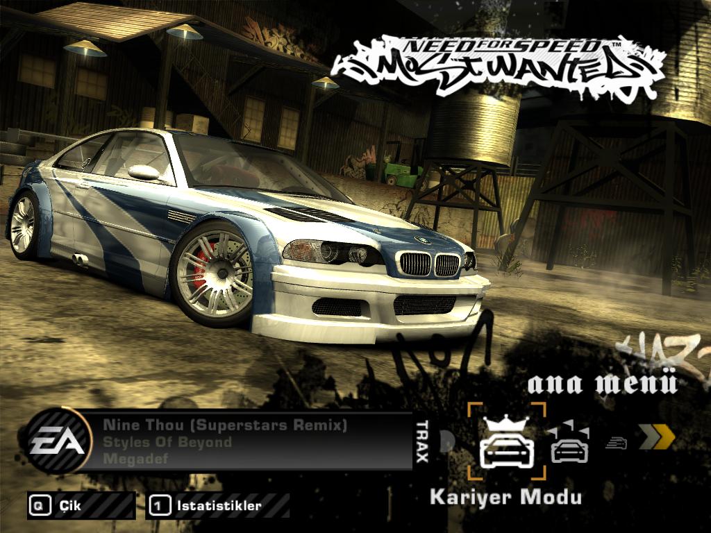 Need For Speed Most Wanted Türkçe Yama