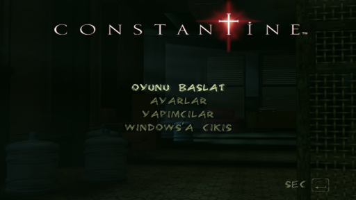 Constantine Türkçe Yama 1. Ekran Görüntüsü