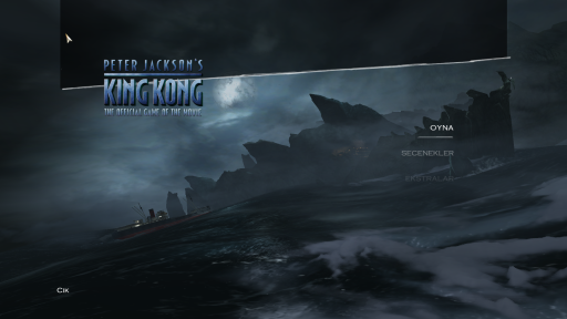 Peter Jackson\'s King Kong: The Official Game of the Movie Türkçe Yama 1. Ekran Görüntüsü Peter Jackson\'s King Kong: The Official Game of the Movie Türkçe Yama 1. Ekran Görüntüsü