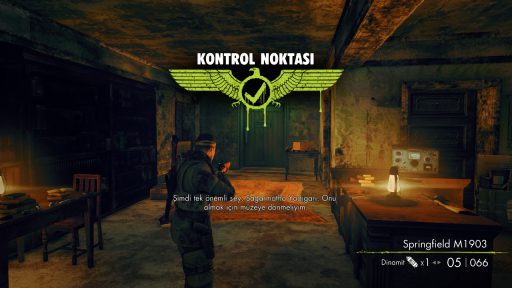 Sniper Elite Nazi Zombie Army 2 Türkçe Yama 7. Ekran Görüntüsü